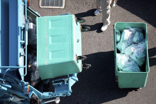 Futuristic vision of sustainable furniture recycling